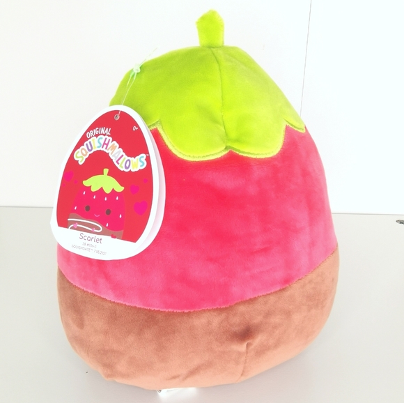 Squishmallow Scarlet the Chocolate Strawberry - Picture 2 of 2